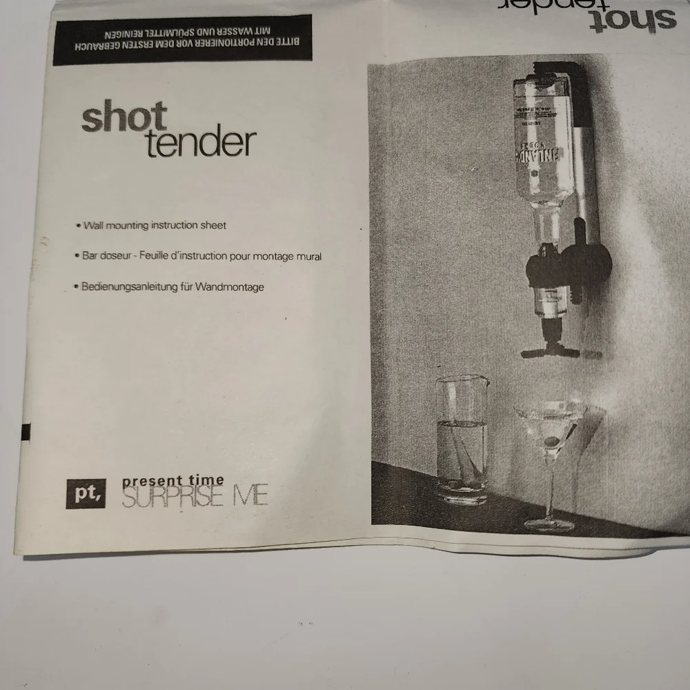 N/A shot tender